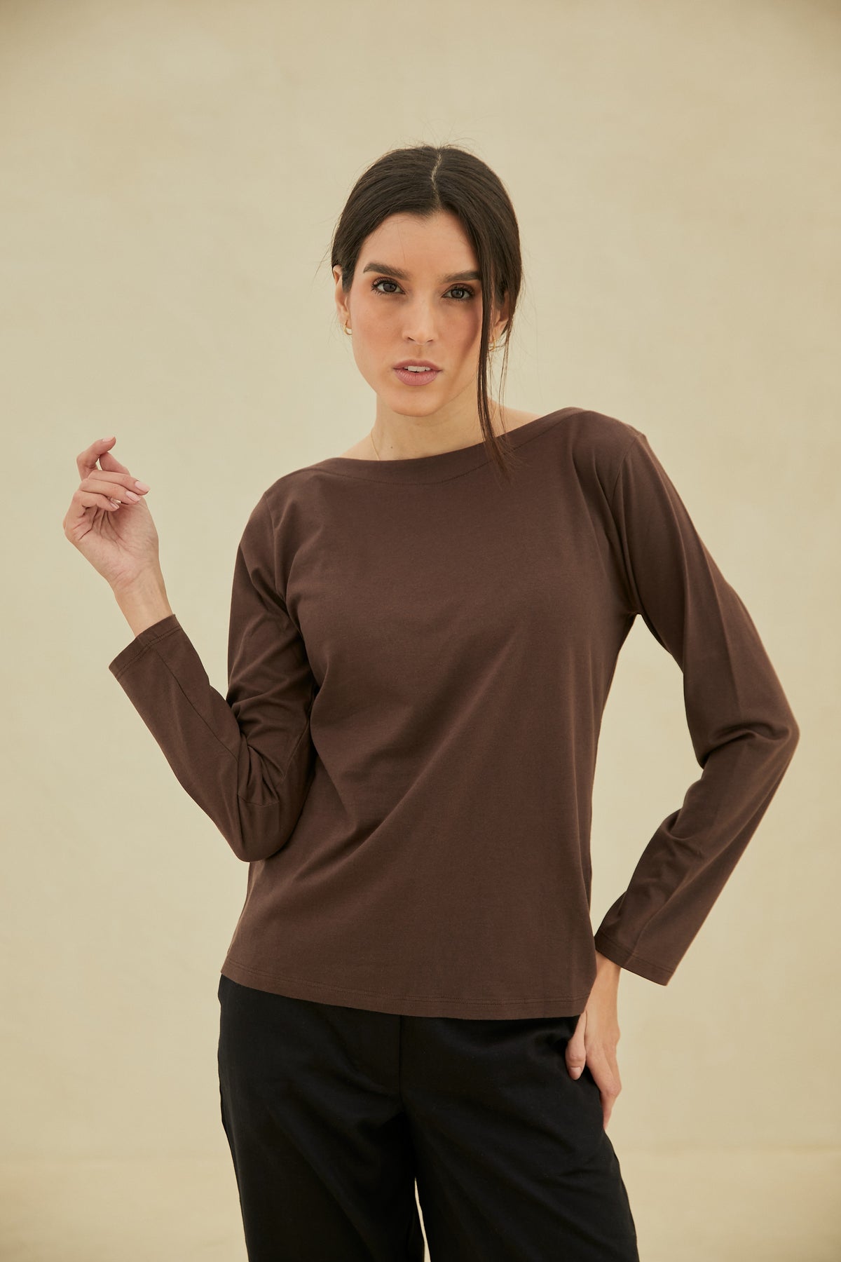 Polo Mica cuello barco