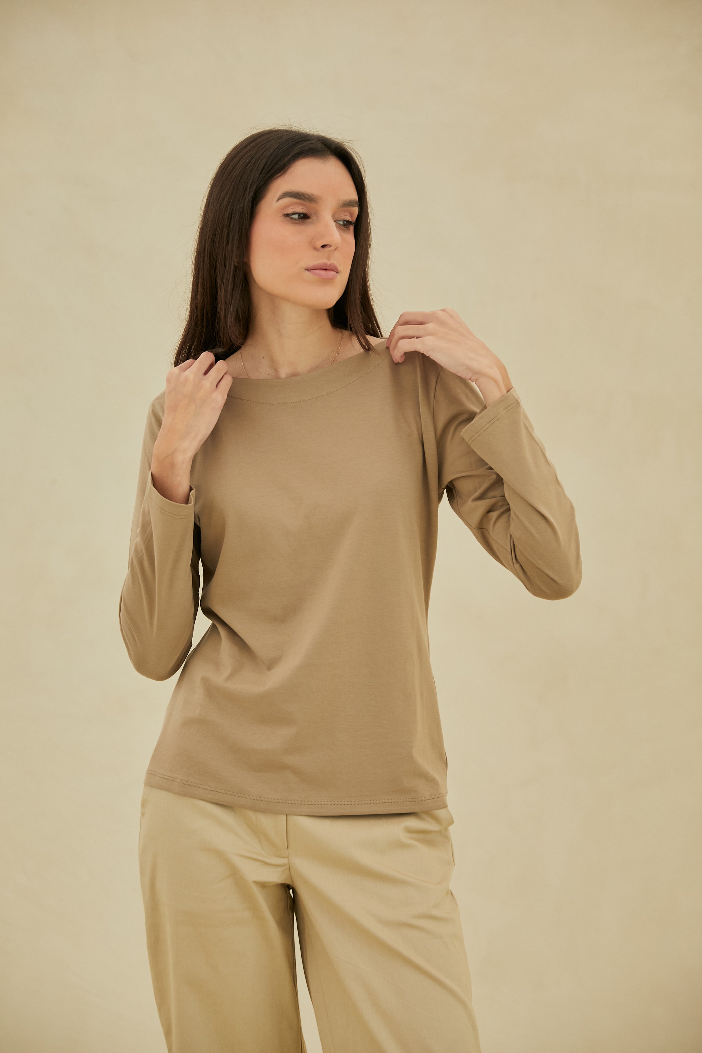 Polo Mica cuello barco