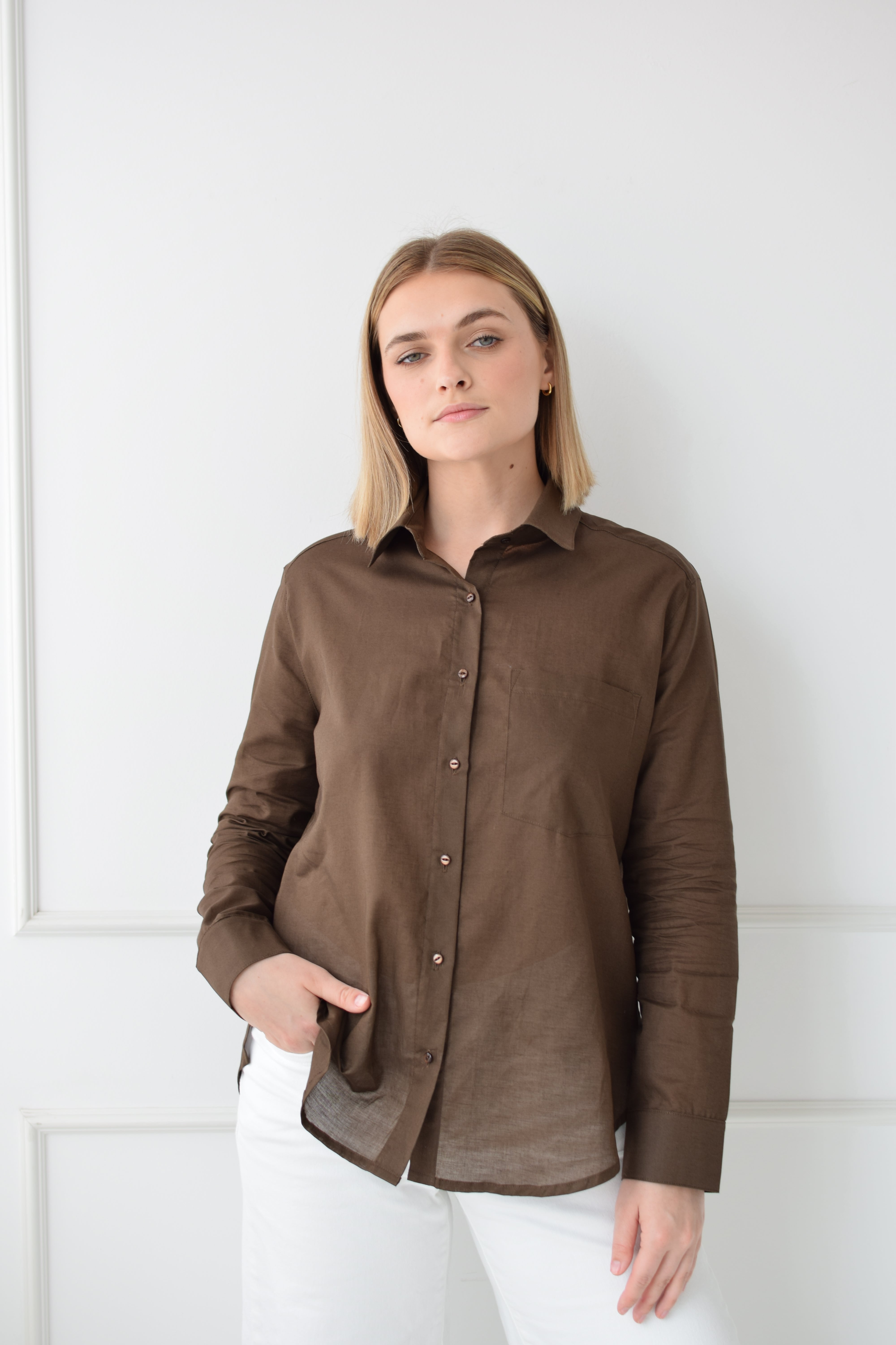 CAMISA NANZU 100% ALGODÓN